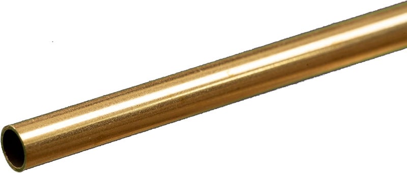 K & S Precision Metals 8129 3/16" x 12" Round Brass Tube - Image 3